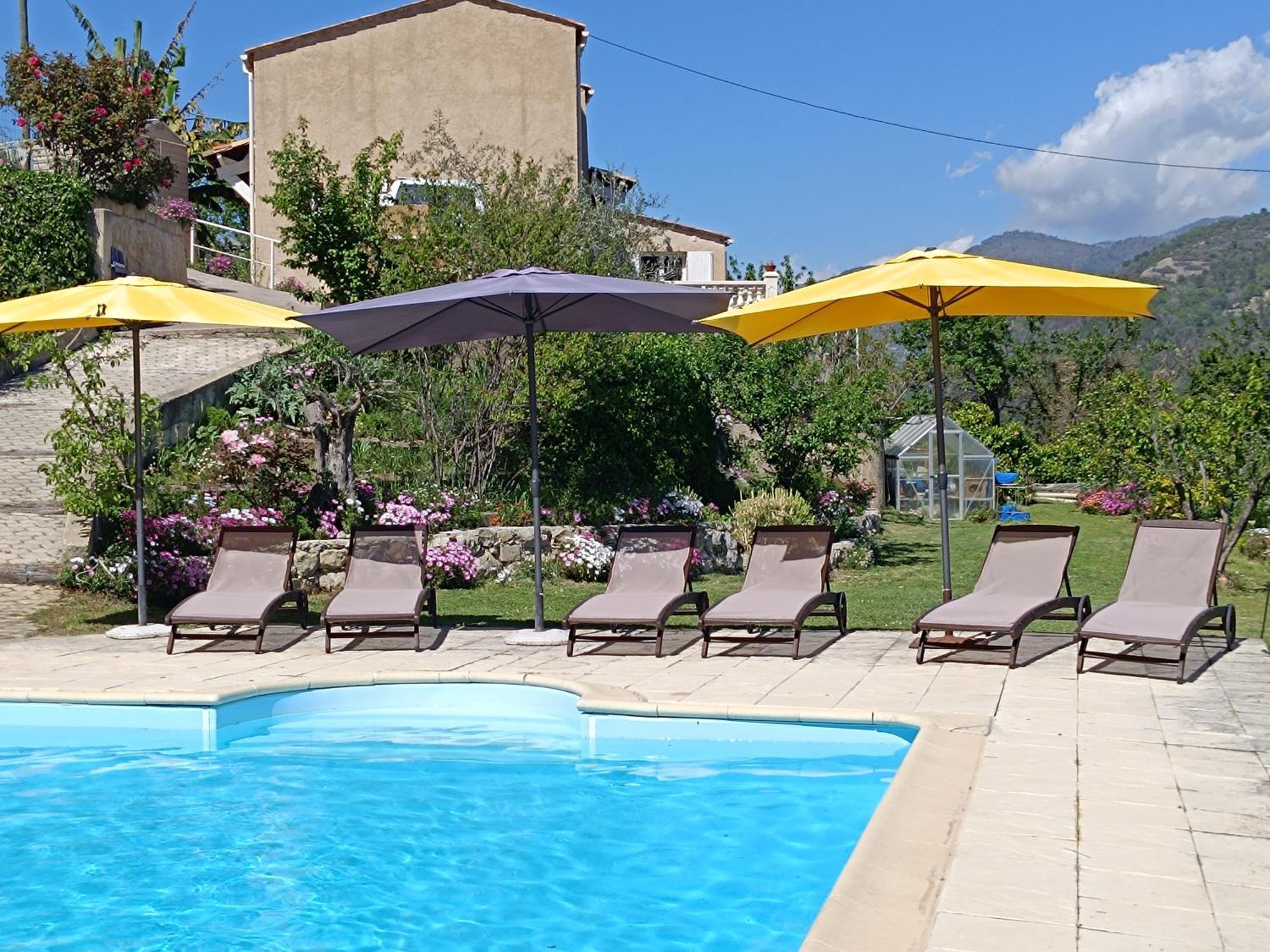 Studio Le Romantique A 20 Kms De Nice Bendéjun المظهر الخارجي الصورة