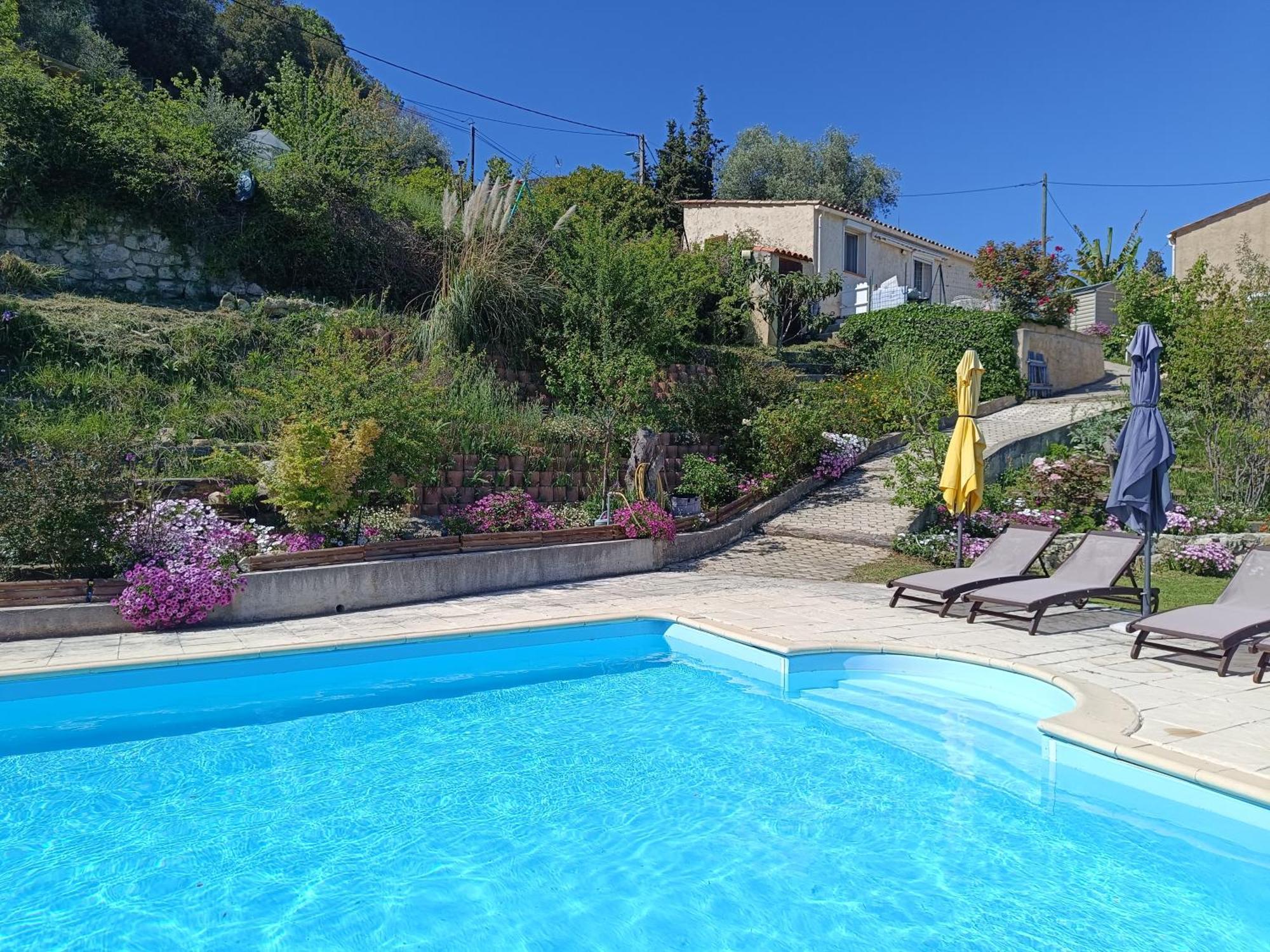 Studio Le Romantique A 20 Kms De Nice Bendéjun المظهر الخارجي الصورة